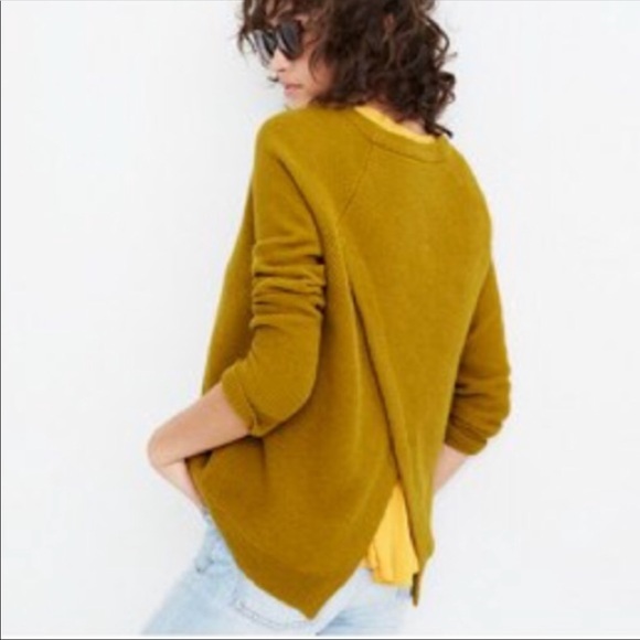 MADEWELL Province Cross-Back Pullover Sweater - Picture 2 of 7